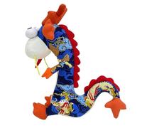 Socueny 2024 - Peluche di drago cinese, con 11 drago, confezione grande, drago, drago, drago in tessuto, regalo B