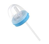 Soda Can Lids, Reusable Beverage Can Toppers, Leakproof Drink Stopper, Blue, Yellow Color, Built in Straw, 2,56 x 2,56 Inches, for Canned Drinks and Juice