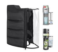 Soda Maker Cover, Fizz Machine Covers Bag, 15.75x16.14x5.12 Inches Waterproof Appliance Case & Lightweight Design, Kitchen Organizer Bags for Pods Storage, Drink Station Flavored Water Drops