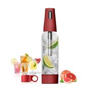 Soda Maker,Sifone di Soda 1L,Soda Siphon Bottle Portatile,Produttore di Acqua Frizzante fai da te in 3 Secondi,Piccolo Produttore di Soda per la Casa e l'esterno,Per Preparare Succhi,Mojito e Cocktail