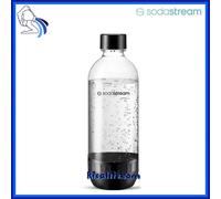 SODA STREAM BOTTIGLIA PLASTICA PER GASARE L'ACQUA e SUCCHI DA 1 L NERA