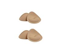 Sodacoda 2 Paia di Cuscinetti per Reggiseno in Schiuma da Cucire e da Inserire (2X Triangle)