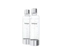 Sodapop Set di bottiglie in PET Logan & Cooper Pro, senza BPA, 2 x 850 ml