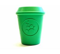 Sodapup Caffè Coppa Scherzetto Dispenser Durevole Gomma Chew Toy Verde - Cane E