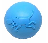 Sodapup Super-Durable Galleggiante Wag Palla Giocattolo Cane - Blu - Grande -