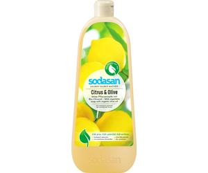 sodasan Sapone Liquido Vegetale Bio - Agrumi e Olio d'Oliva - 1 L