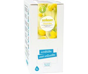 sodasan Sapone Liquido Vegetale Bio - Agrumi e Olio d'Oliva - 5 L