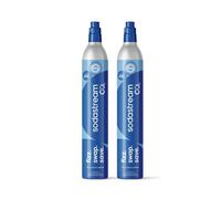 SodaStream - 2 bombole di CO2 per gasatore d'acqua, permette di realizzare fino
