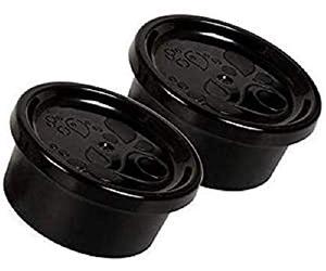 Sodastream, 2 tappi di ricambio con chiusura a vite per bottiglie in vetro