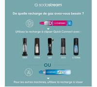 SODASTREAM 3019330 - Bombola aggiuntiva CO² originale 60L