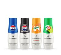 Sodastream 4 Concentrati Pepsi Max Pepsi Mirinda 7up Free ideali per realizzare