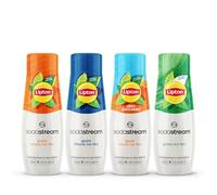 Sodastream 4 Concentrati per la preparazione di bevande dissetanti Mix Lipton. 440ml per preparare fino a 9 litri di bibita
