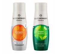 SodaStream Arancia Zero Sciroppi Arancia Senza Zucchero + Mojito Mojito