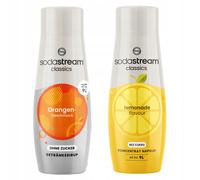 SodaStream Arancia Zero Sciroppi Senza Zucchero Arancia + Limonata