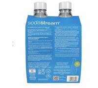 1 litre Fuse bottles - White Two-pack for the dishwasher