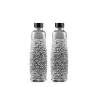 Set 2 bottiglie in vetro per gasatore Duo Sodastream