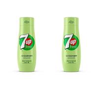 Sodastream Concentrato Seven Up Free per preparare fino a 9 litri di bibite gassate 440 ml (Confezione da 2)