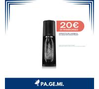 SodaStream Gasatore acqua frizzante Terra Nero