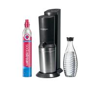 Gasatore Sodastream Crystal black con bottiglia in vetro