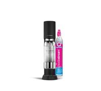 SodaStream Gasatore Enso Realizzato con acciaio inox dal design elegante include un cilindro di Co2 e Bottiglia lavabile in lavastovilgie colore nero