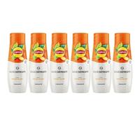 SodaStream Lipton Ice Tea Concentrato - Set di 6 limoni concentrato per acqua frizzante e soda | Prepara fino a 9 litri di Lipton in pochi secondi, gusto originale, 440 ml
