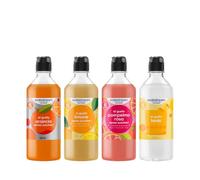 Sodastream Mix Zero - 4x Concentrati Arancia, Limone, Pompelmo e Tonic
