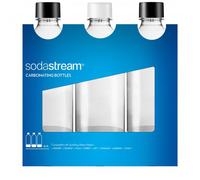 Sodastream pet bottle universal (3 bottles, 1l, black) (2260525)