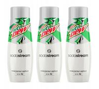 SODASTREAM Set di 3 sciroppi per bibite dietetiche Mountain Dew x 440 ml
