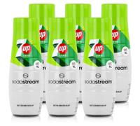 Sodastream - Set di 6 concentrati 7UP Free. - Senza zucchero. - 100% del gusto originale. - Con tappo dosatore. - 6 x 440 ml.