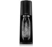 SodaStream Soda Maker Terra nero Schwarz QC con CO2 e bottiglia in PET da 1 litro (1012811411)