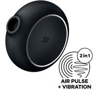 SATISFYER PRO TO GO 3 DOUBLE AIR PULSE STIMULATOR VIBRATOR - BLUE