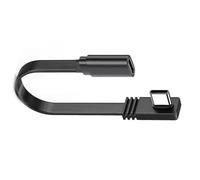 sodeber 10/20/50cm 90 Degree Charging & Data Sync Extender Cord Wire Type-c Extension Cable Usb C Male to Female Fast