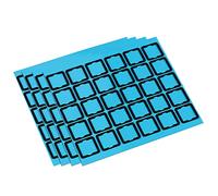 sodeber 120pcs Switch Films and Keyboard Pads Set 0.5mm Soft Antistatic Film Muffler Pad Eva Foam
