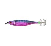 sodeber 2 1pc / 5pcs gamberetti Artificiali Esche Artificiali Attrezzatura da Pesca in Acqua salata Maschere Calamari Ganci Luminosi Esche dure Pesca per Calamari richiamo rapido lavello