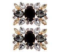 sodeber 2Pcs for Rhinestone Wedding Bridal Shoe Clips Accessory DIY Decoration Vintage S Bridal Wedding Shoe Flowers