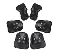 sodeber 6 equipaggiamento protettivo per bambini, attrezzature sportive con ginocchiere per pattinaggio a rotelle, gomitiere, protezioni per le mani, per scooter, imbottitura in poliestere