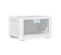 sodeber Armadietto portatile a doppia anta con scatola impilabile per piccoli appartamenti e dormitori