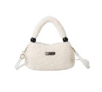 sodeber Bella borsa a tracolla per ragazze versatile adatta per lo shopping quotidiano Incontri e viaggi, Bianco W, Medium