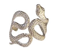 sodeber Blingbling Serpente Superiore Del Braccio Polsini Bracciali Moderna Bracciale Braccialetto Delle Donne Gioielli Braccio Braccio Bracciale Aperto, Medio, Metallo, Nessuna pietra preziosa