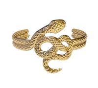 sodeber Blingbling Serpente Superiore Del Braccio Polsini Bracciali Moderna Bracciale Braccialetto Delle Donne Gioielli Braccio Braccio Bracciale Aperto, Medio, Metallo, Nessuna pietra preziosa