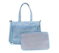 sodeber Borsa a tracolla giapponese per donne in tela Dolore Teen Spalla Studente Borsa Bella Trasparente, Rilegatura in tessuto a rete blu chiaro B Lb-2, Medium