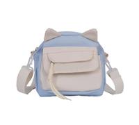sodeber Borsa a tracolla in nylon contemporanea per le borse a tracolla delle donne con lo shopping e sociale regolabili della cinghia, Blu Bl, Medium