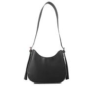 sodeber Borsa a tracolla retrò con chiusura a cerniera per lo shopping delle donne borse sotto le ascelle, Nero Bk, Medium