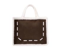 sodeber Borsa a tracolla versatile leggera per tutti i giorni borsa per donne e ragazze, Marrone Scuro Db, Medium