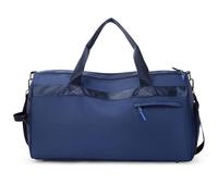 sodeber Borsa da palestra con scomparto per scarpe separazione asciutto/bagnato, spaziosa spalla per ragazze, ideale per sport e viaggi, Deep Blue Db, M, occidentale