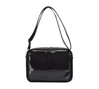 sodeber Borsa giapponese per le donne borsa piccola spalla studente cartelle trasparente Crossbody, Nero Large Bk-l, Medium