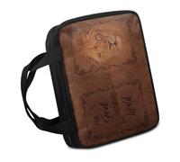 sodeber Borsa Per Le Scritture I Servizi Culto Costruzione in Poliestere Tasche Multiple Croci Dettagli Uso in Chiesa