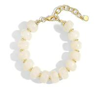 sodeber Bracciale con Perline in Resina in Stile Europeo alla con Ciondolo a Forma Cuore Accessori per Braccialetti per Amanti della Ciondolo d ' Amore a Forma Pulsante