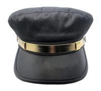 sodeber Cappello Curvo Yacht Capitano Sailor Costume Uomo Anime Festa Formale Con Visiera