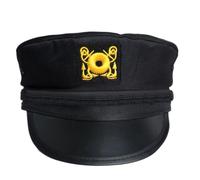 sodeber Cappello da capitano nero Yacht MilitaryCappelli Barche Skipper Nave Marinaio Costume Navy Marine Per Uomini Donne